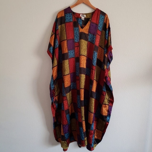 winlar Dresses & Skirts - Winlar ChaffonAfrican tribal pattern  caftan